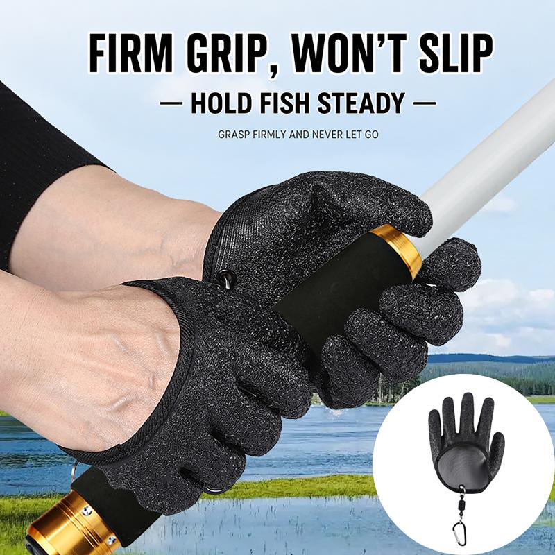 Fishing Gloves - Anti Slip Fishing Gloves Quick Wear