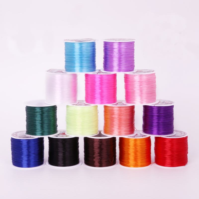 Fishing Belt - Wire 50m 0.7mm Colorful Stretchy Elastic
