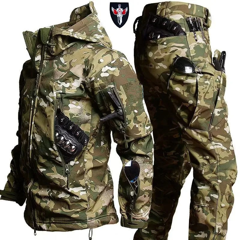 Men's Winter Warm Fleece Lined - огляд і ціна Fishing Jacket Waterproof