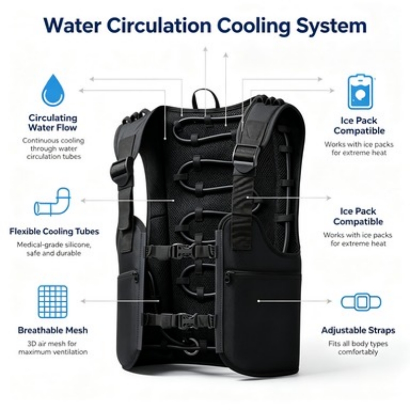 Water Cooling Vest Shoulder St - огляд і ціна Fishing Vest