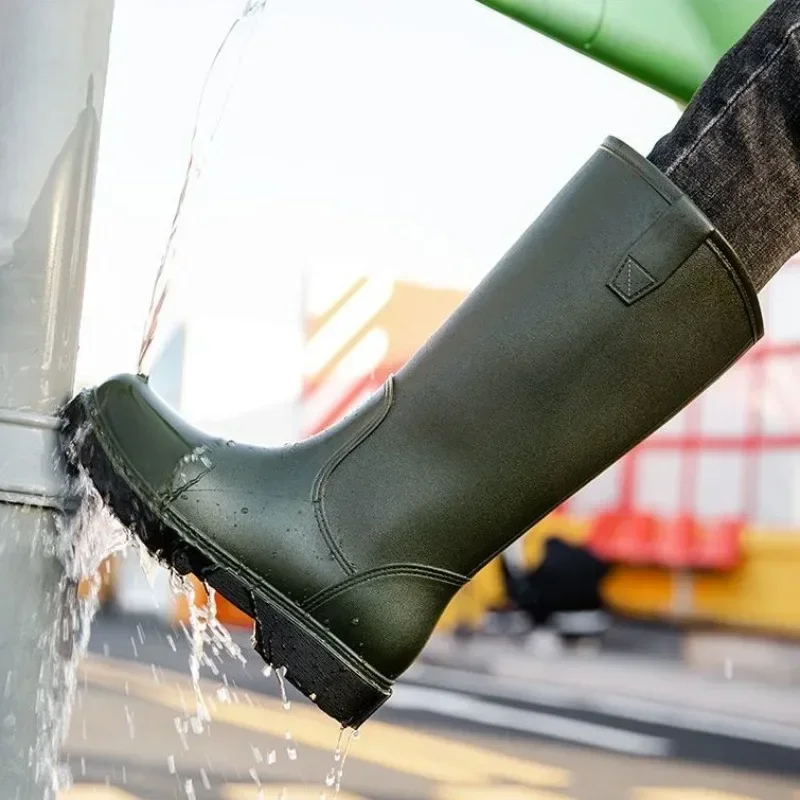 Rain Boots for Men Gum Fishing - огляд і ціна Fishing Boots